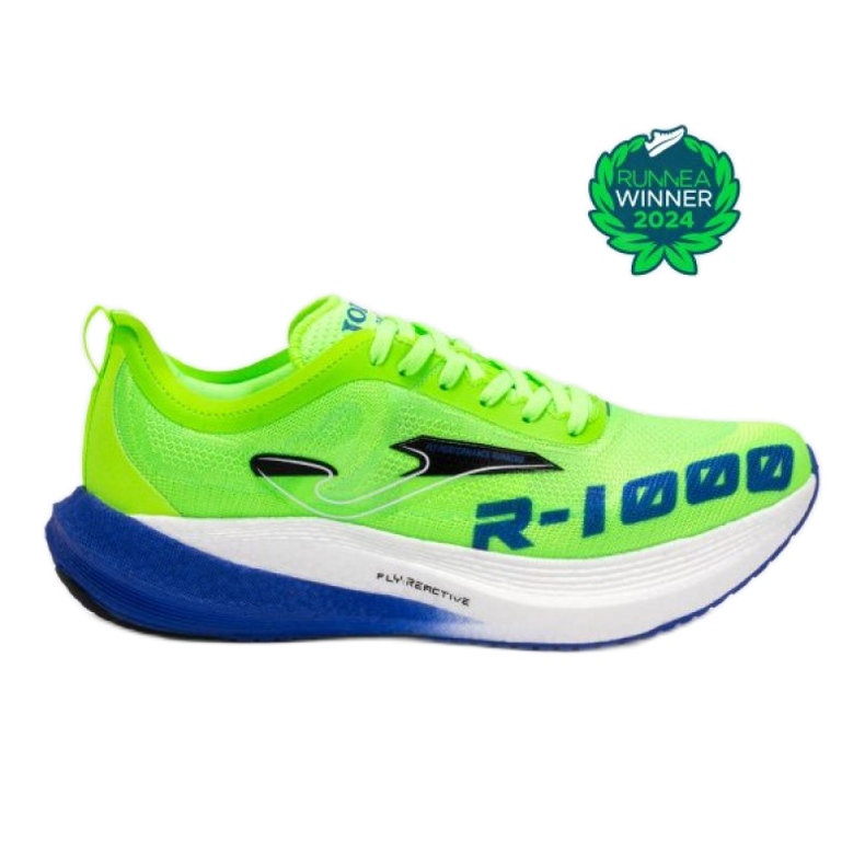Joma R1000 2511 tênis de corrida verde amarelo