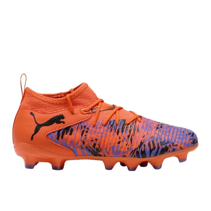 Puma Future 8 Match Creativity FG/AG 108436 01 Sapatos de futebol laranja