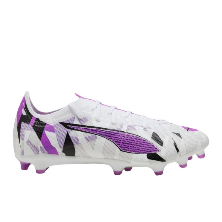 Puma Ultra 5 Match Forever FG/AG 108412 01 Sapatos de futebol branco