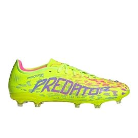 Adidas Predator Pro FG JH6467 Sapatos de futebol amarelo
