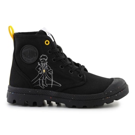 Palladium Pampa-Petit Prince 74449-008-M sapatos preto