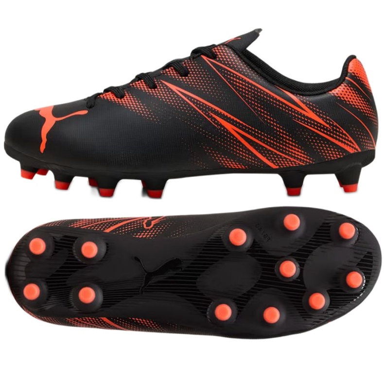 Puma Attacanto FG/AG 107480-12 Sapatos de futebol preto