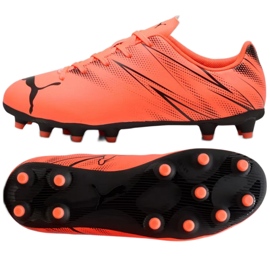 Puma Attacanto FG/AG 107480-14 Sapatos de futebol vermelho