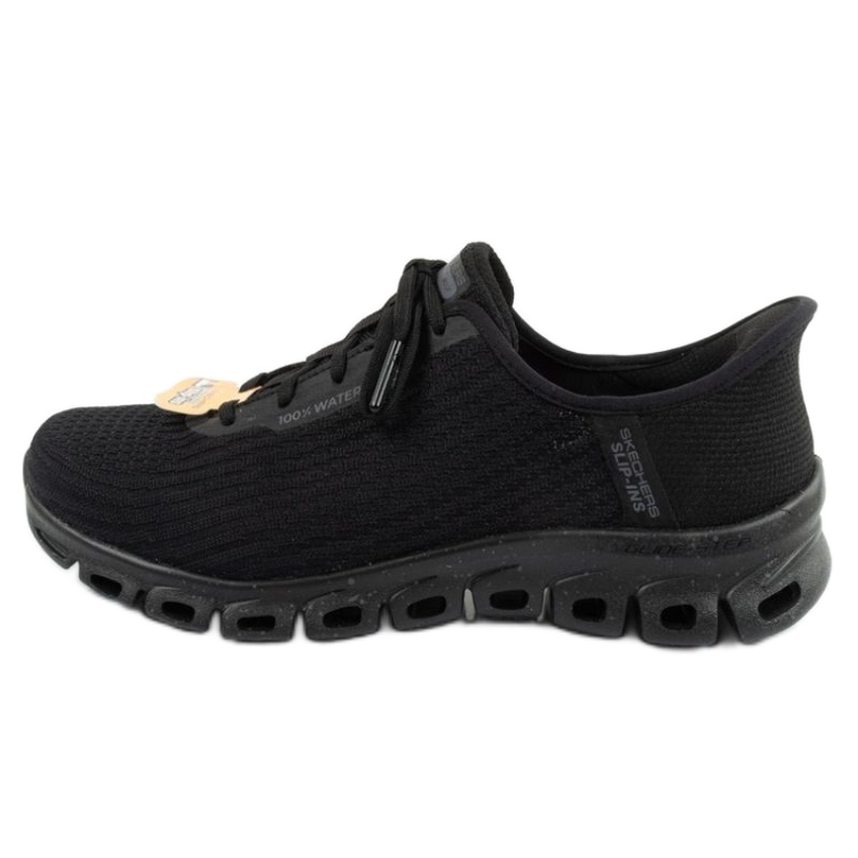 Skechers Glide Etapa 104571/BBK Black Shoes com membrana preto