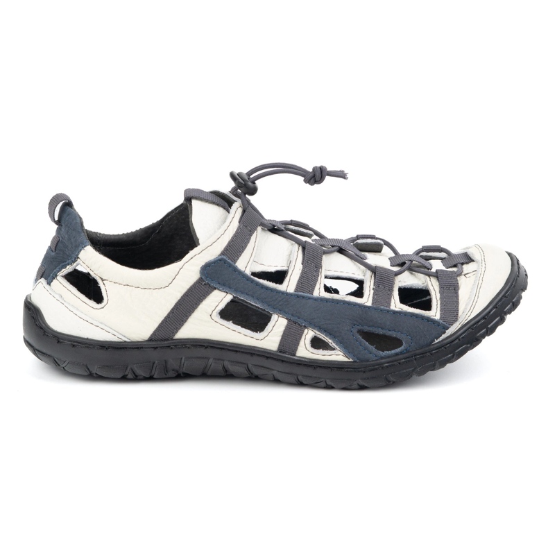 Olivier Sapatos de bicicleta de couro masculino 262kz branco