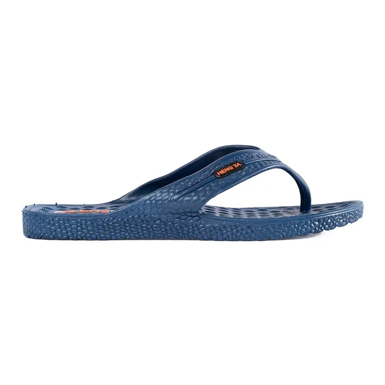 Flip -flops de homens azuis azul