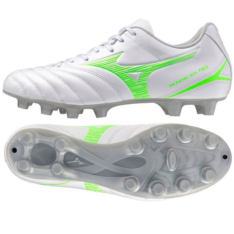 Mizuno Mizuno Neo III Select P1GA252537 Sapatos de futebol branco