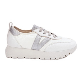 Sapatos esportivos femininos na plataforma Vinceza 58510 branca branco Sapatos esportivos femininos na plataforma Vinceza 58510 branca branco
