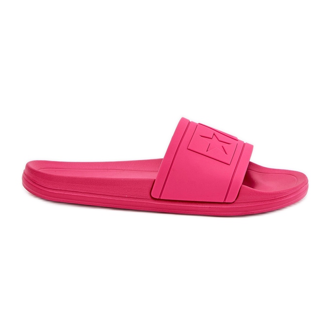 Slippers femininos Big Star NN274A668 FUCUSIA rosa