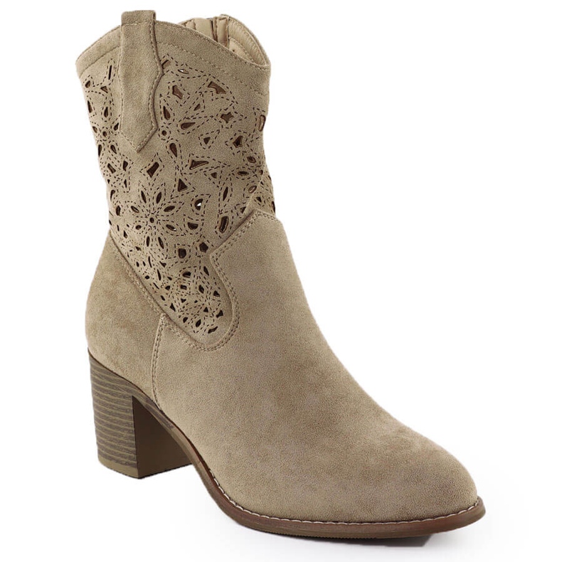 Botas de Botas de Open Women BEIGE S.BARSKI HY51-125 bege
