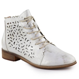 Botas de ouro branco feminino Potocki 25-12646