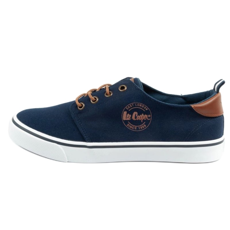 Lee Cooper LCW-25-02-3241M Sapatos masculinos de tênis azul marinho