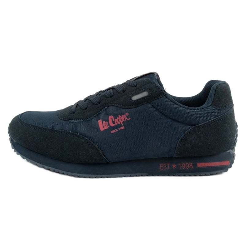 Lee Cooper LCW-25-03-3385M Sapatos azuis marinhos esportivos masculinos azul