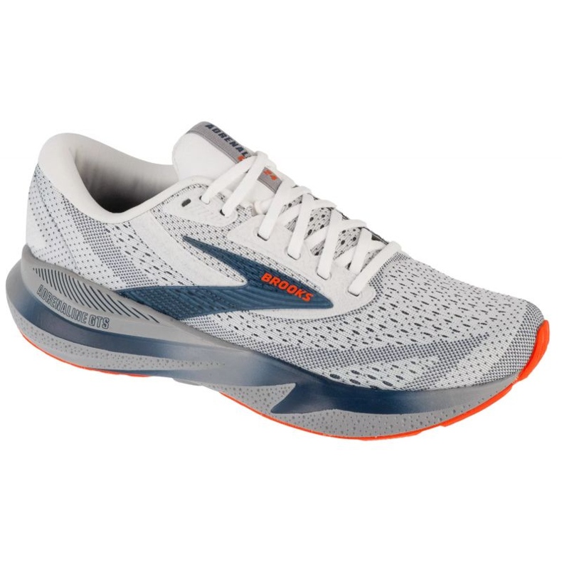 Brooks Adrenaline GTS 24 1104371D129 Tênis de corrida branco
