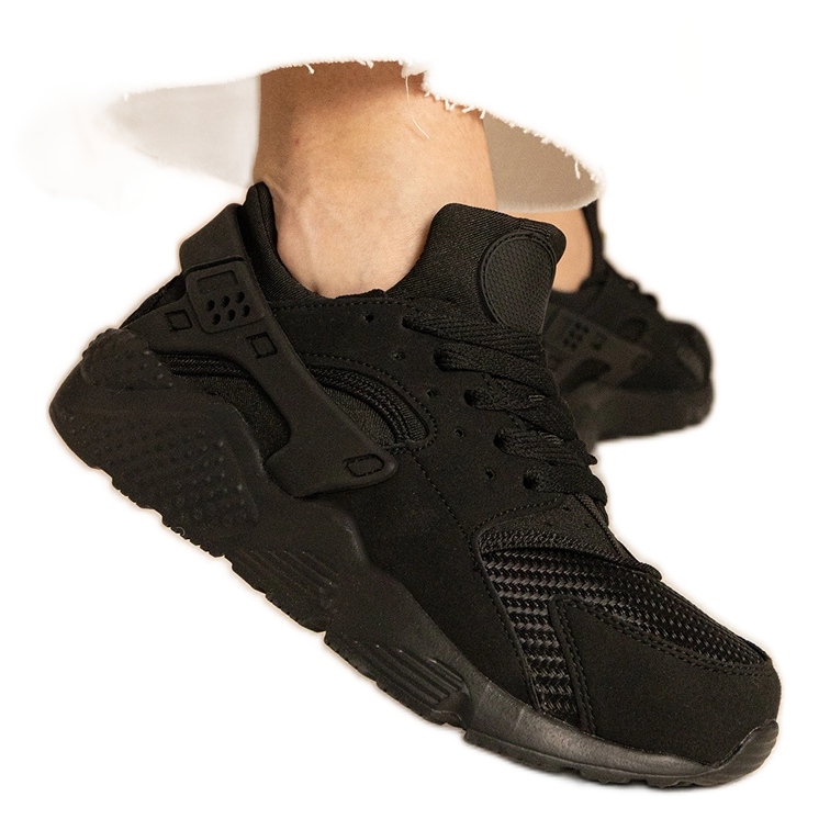 Tênis de tênis pretos tênis esportivos