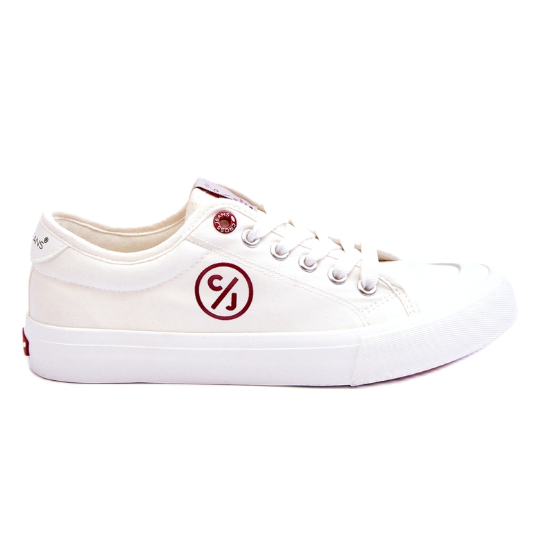 Cross Jeans Tênis feminino de tecido jeans cruzado LL2R4043 branco