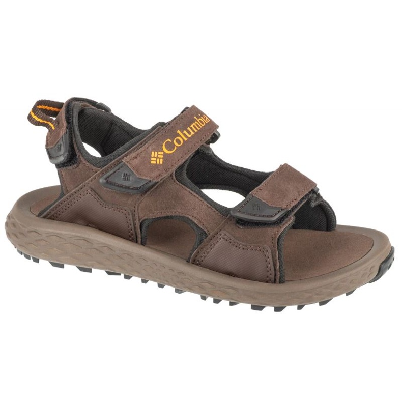 Sandálias Columbia Konos Hiker Sandal 3-STRAP 2121571231 castanho