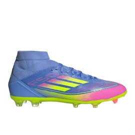Adidas F50 League FG/MG Mid Ji0436 Sapatos de futebol azul Adidas F50 League FG/MG Mid Ji0436 Sapatos de futebol azul