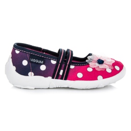 Viggami Sapatos caseiros com bolinhas multicolorido