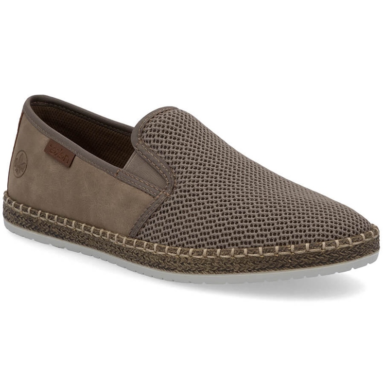 Sapatos masculinos inseridos bege rieker b5265-65