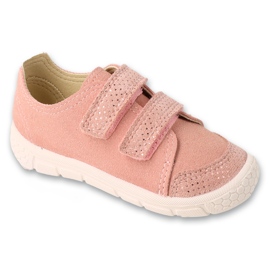 Calçado desportivo infantil Befado com velcro 908P002 rosa Calçado desportivo infantil Befado com velcro 908P002 rosa