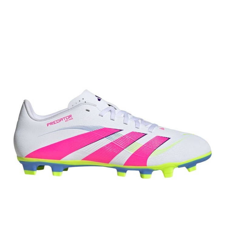 Adidas Predator Club FG/MG ID1323 Sapatos de futebol branco