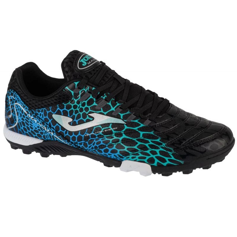 Joma maxima 2531 tf maxs2531tf sapatos de futebol preto