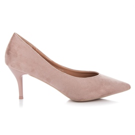 Seastar Bombas com salto baixo marrom