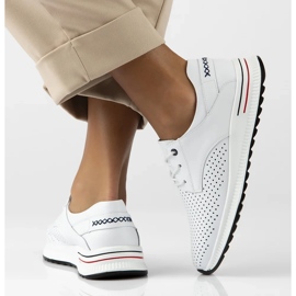 Filippo DP6022/25 tênis de couro branco Filippo DP6022/25 tênis de couro branco