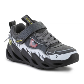 Sapatos infantis de esportes Skechers Shark Bots Surf Patrol 402112L-CCBK