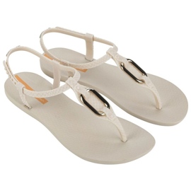 IPANEMA CLASSE Linea 27110 BA178 Sandals com um ornamento bege