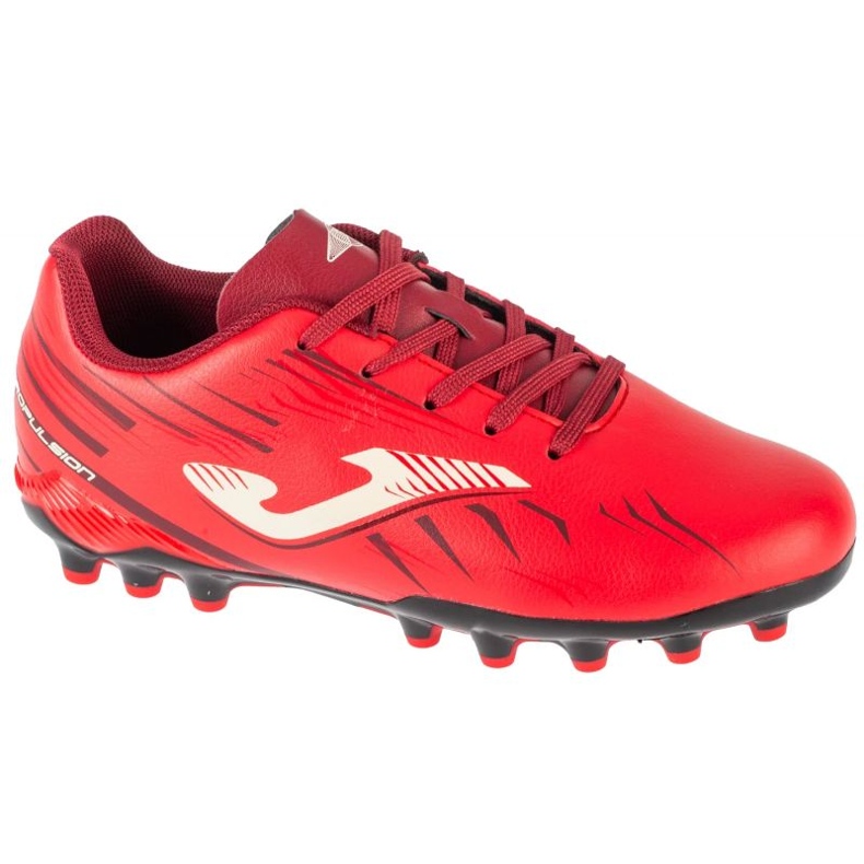 Joma propulsão 2506 ag prjs2506ag sapatos de futebol vermelho