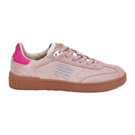 Sapatos de camurça para mulheres D.Franklin DFSH387005 Pink sujo rosa