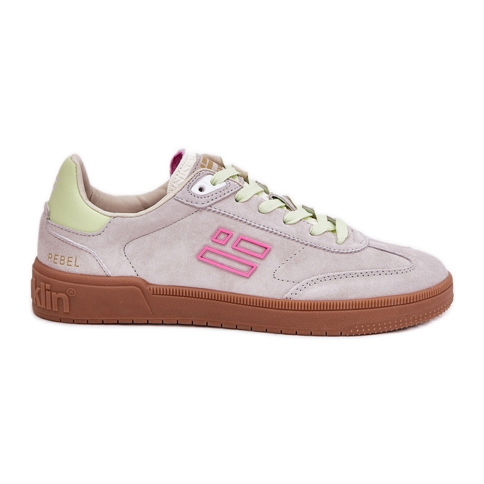 Sapatos de camurça para mulheres D.Franklin DFSH387005 Branco troposo