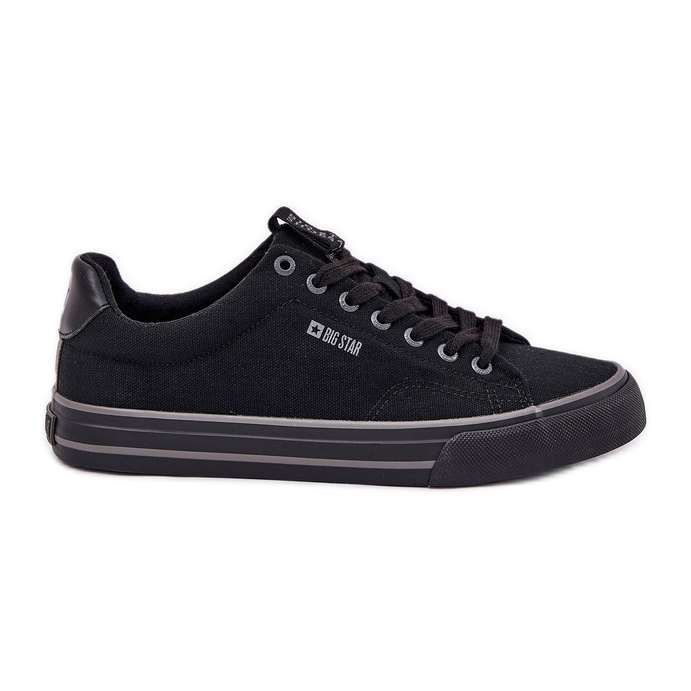 Big Star NN174018 Sneakers baixos masculinos preto