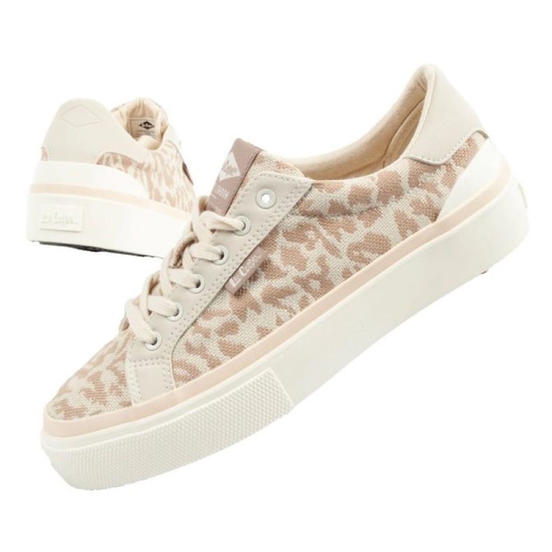 Sapatos Lee Cooper, tênis femininos LCW-25-02-3330L bege