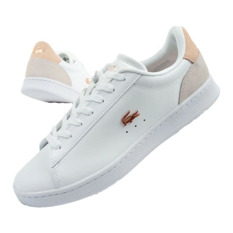 Lacoste Carnaby Shoes Whom White Sneakers 748SFA00161Y9 branco