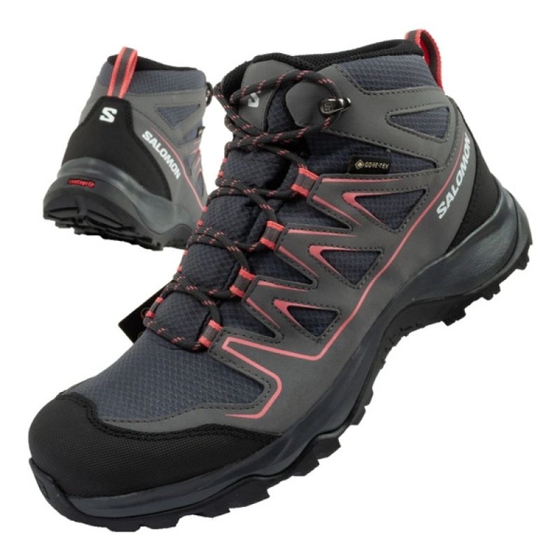 Sapatos Salomon Onis 471014 com uma membrana cinza