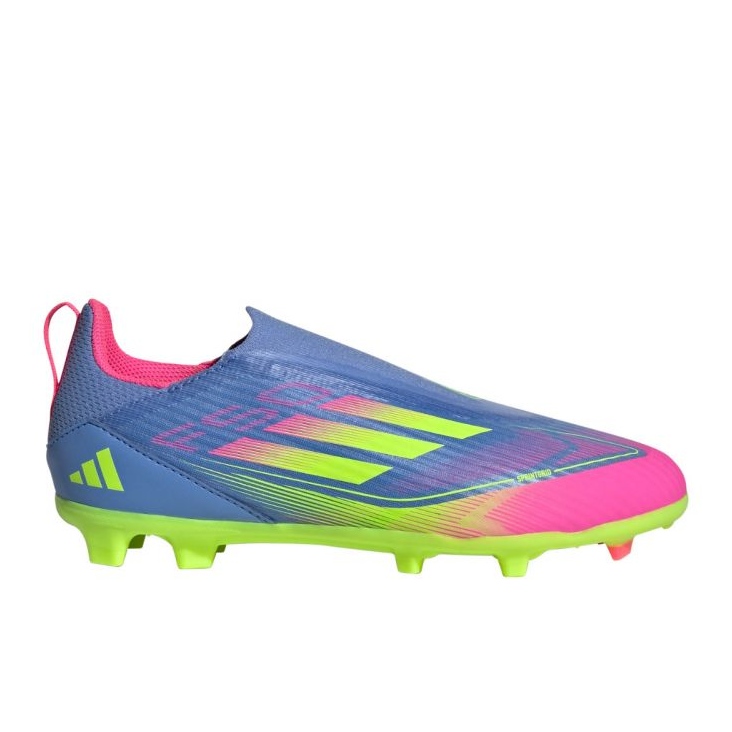 Adidas F50 League LL FG/MG IE3742 Sapatos de futebol azul