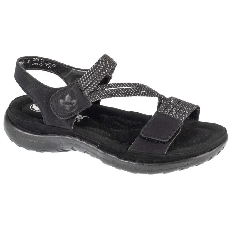 Rieker Sandals 64870-00 sandálias preto