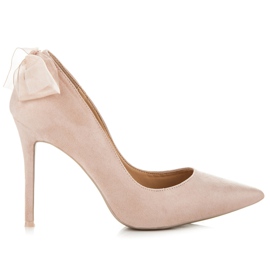 Vices New Collection Salto com laço rosa