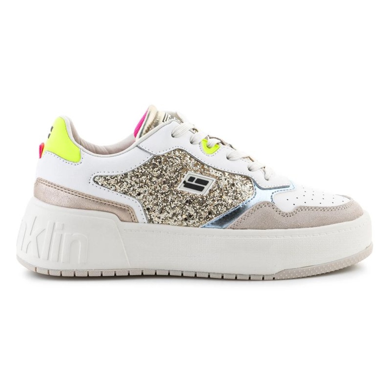 D.Franklin D. Franklin Court Basic Glitter DFSH321096-Gold Shoes branco