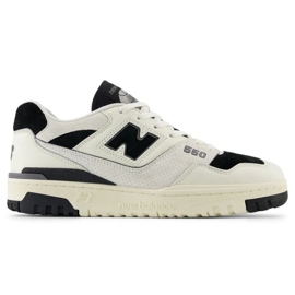 New Balance Unissex BB550LEGL Sapatos brancos e pretos