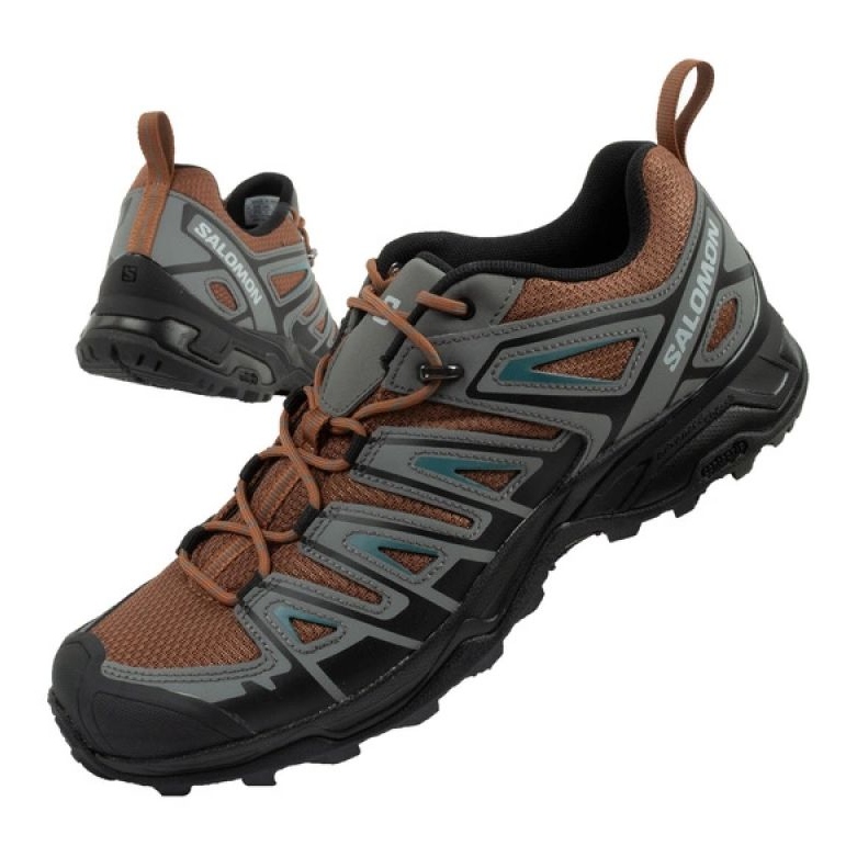 Salomon x Sapatos Ultra Pioneer Aero 416698 castanho