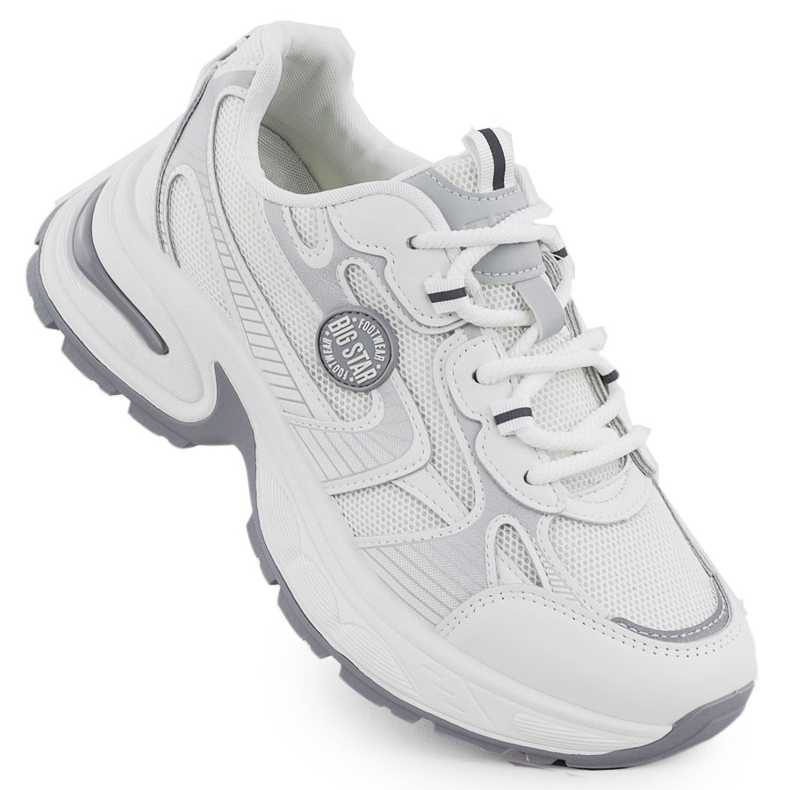 Sapatos de esportes femininos Branco Big Star RR274A191