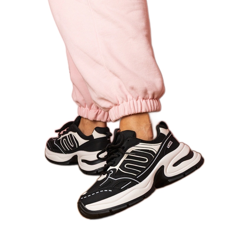 Tênis de tênis pretos tênis esportivos