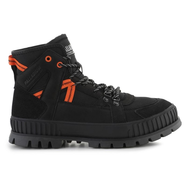 Sapatos esportivos masculinos Palladium Pallashock Outcity 08877-008-m preto