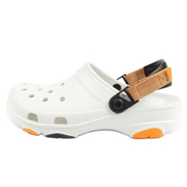 Chinelos Crocs Classic 206340-94S, brancos