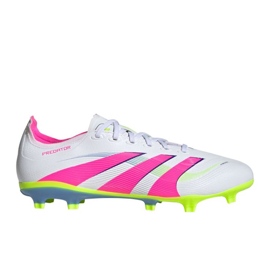 Adidas Predator League FG/MG ID1330 Sapatos de futebol branco