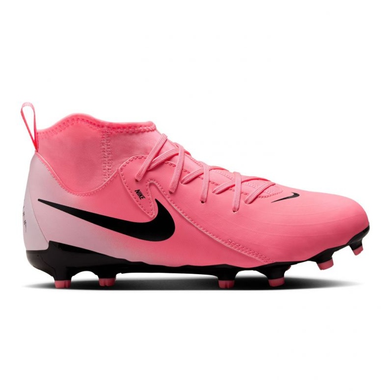 Nike Phantom Luna II Academia FG FJ2603-600 Sapatos de futebol rosa